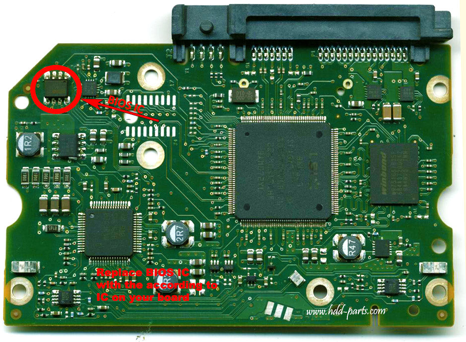 ST32000646NS ST32OOO646NS 100611023 hard drive circuit board + firmware transfer