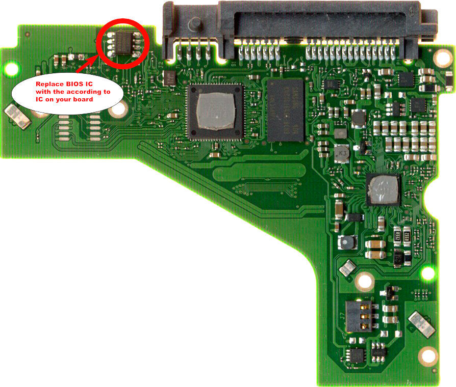 ST8000NM0055 ST8000NMOO55 100769673 hard drive circuit board + firmware transfer