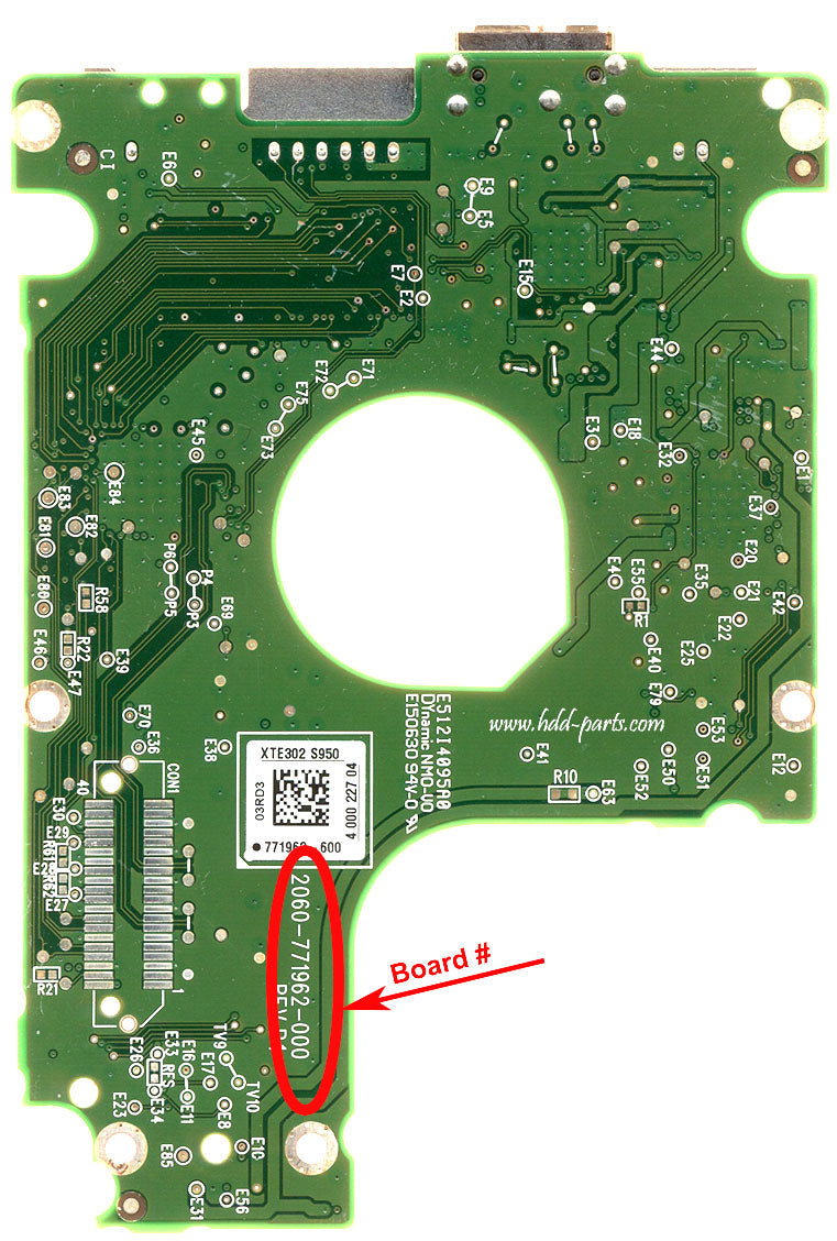 WD5000LMVW-11VEDS0 2060-771962-002 WD5000LMVW 771962 hard drive circuit board + firmware transfer