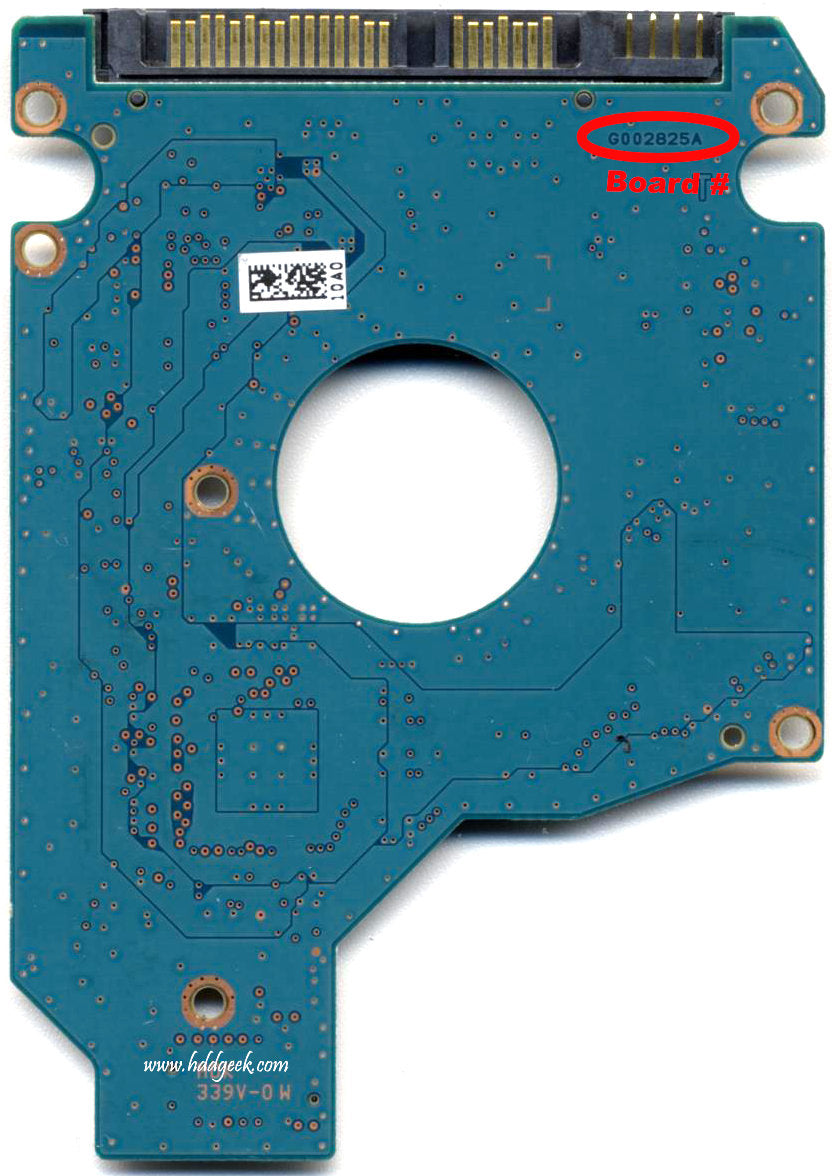 MK7575GSX G002825A HDD2L01 GOO2825A hard drive circuit board + firmware transfer