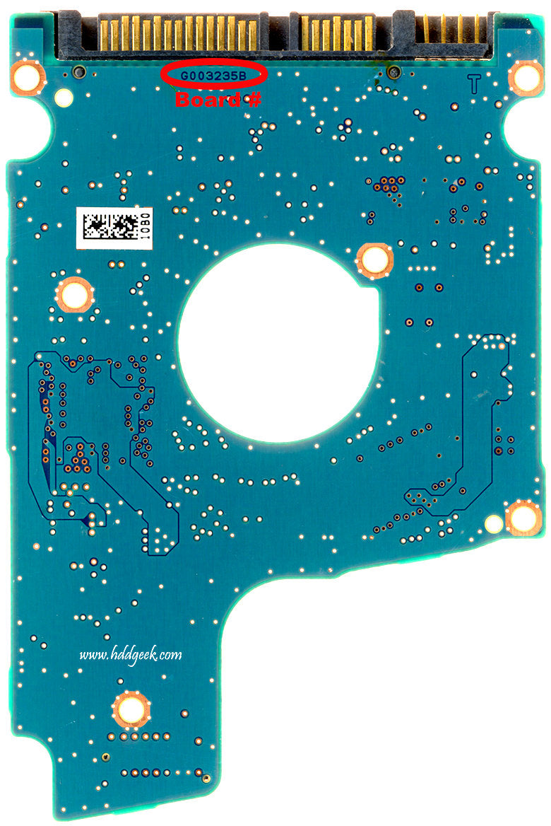 MQ01ABF050R G003235B GOO3235B hard drive circuit board + firmware transfer