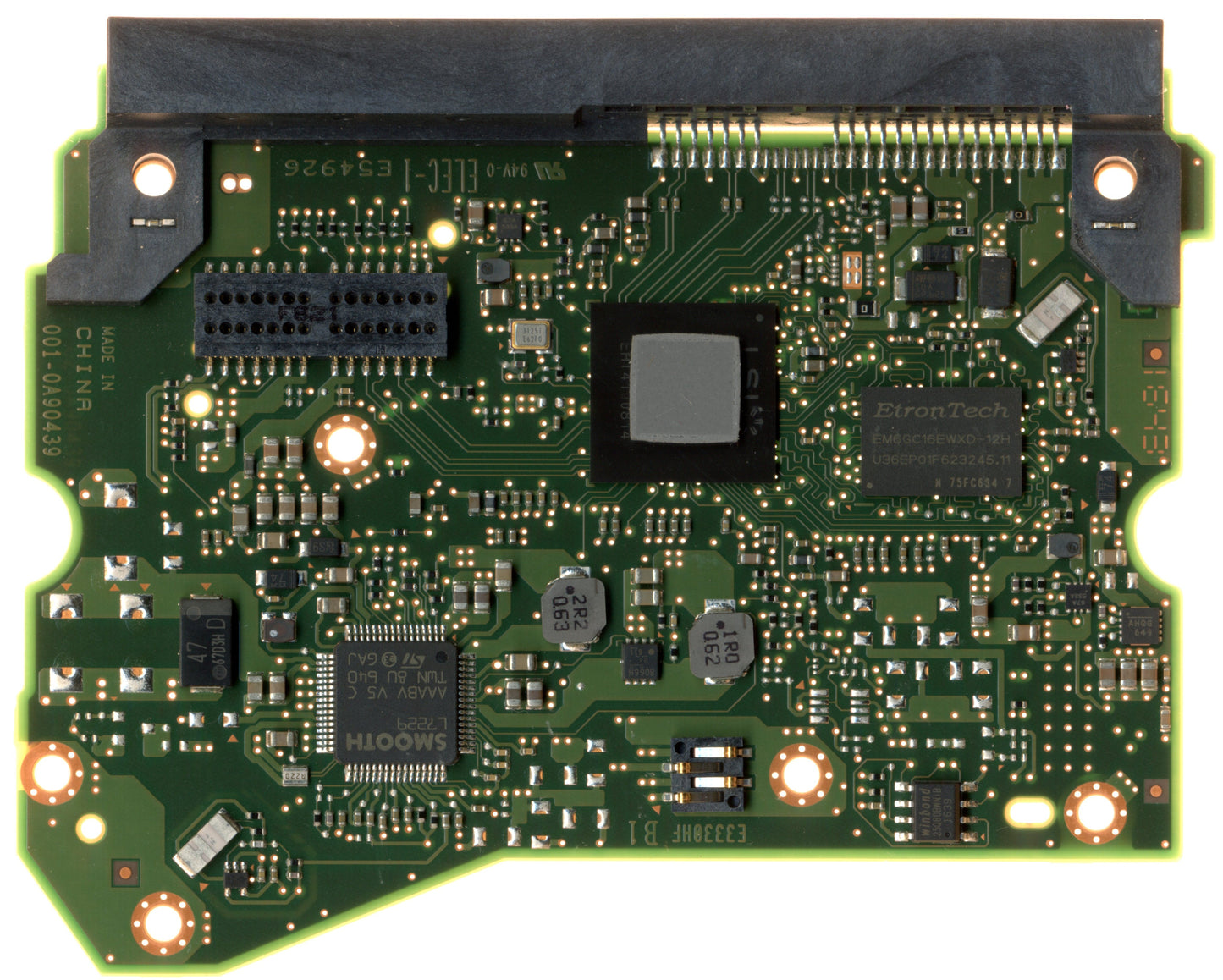 HUH728060ALE604 006-0A90439 OA90439 OJ35276 0J35276 0A90439 hard drive circuit board + firmware transfer