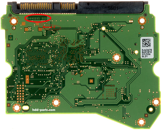 HUH728080AL5200 006-0A90444 OA90444 OJ43670 0J43670 0A90444 hard drive circuit board + firmware transfer