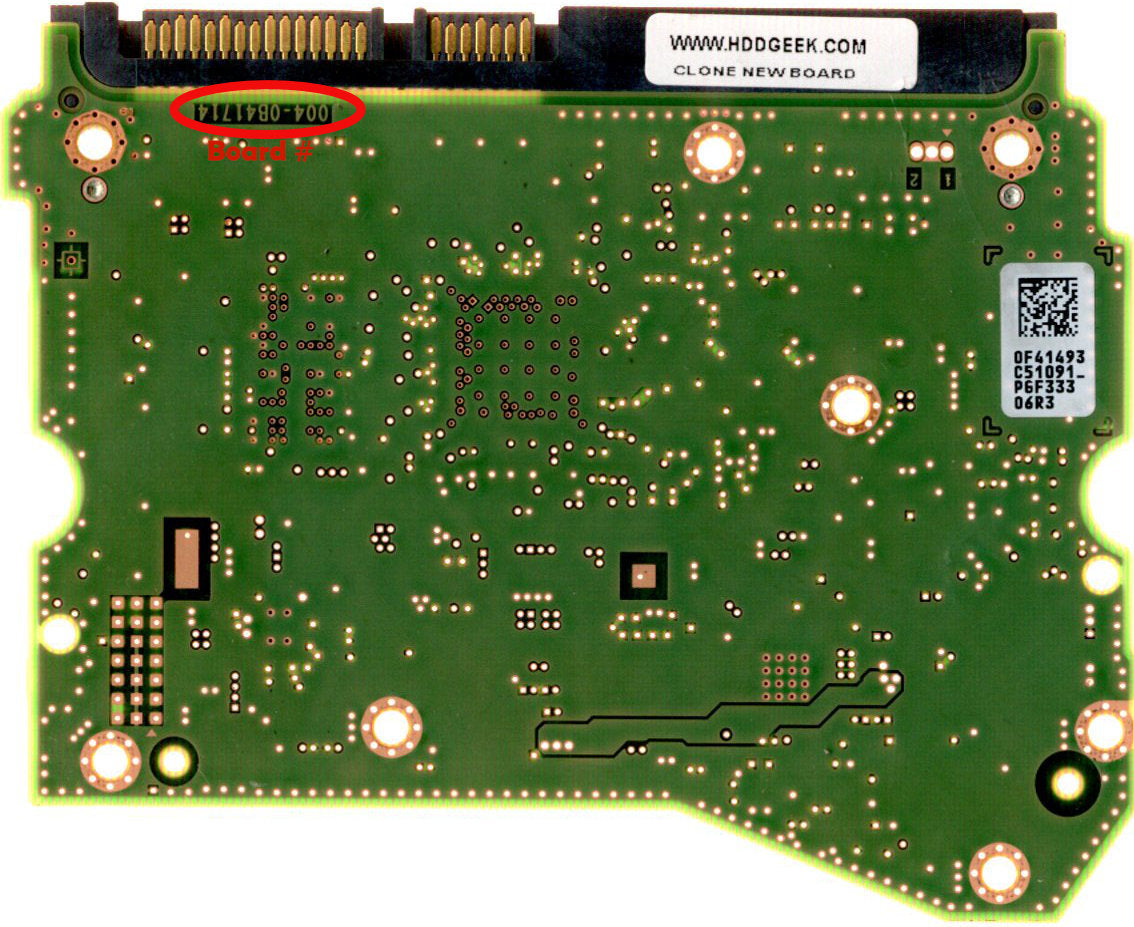 WD120EDAZ-11F3RA0 004-0B41714 OB41714 WD120EDAZ 0F41493 0B41714 hard drive circuit board + firmware transfer