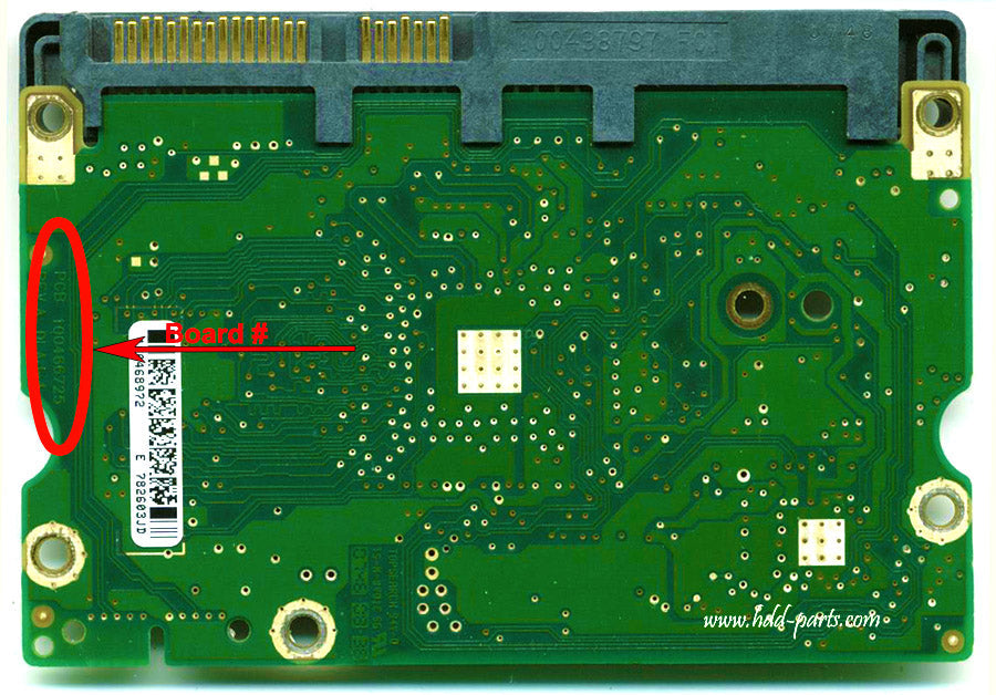 ST3500320AS   ST35OO32OAS 100466725 REV A 100468972 100468974   hard drive circuit board + firmware transfer