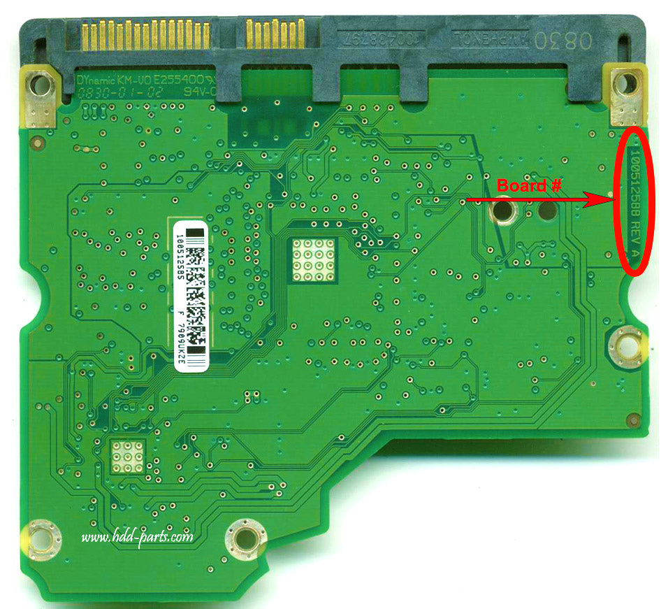 STM31000334AS   STM31OOO334AS 100512585 100512588 REV A   hard drive circuit board + firmware transfer