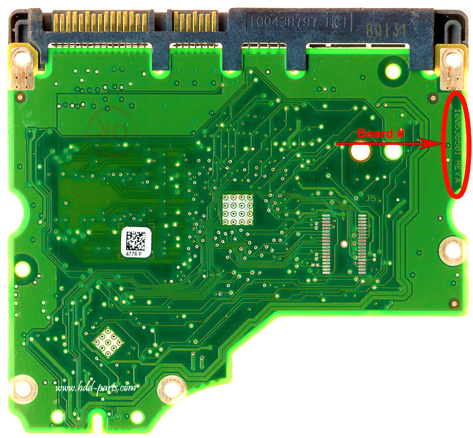 ST31500541AS   ST315OO541AS 100536501 REV B   hard drive circuit board + firmware transfer