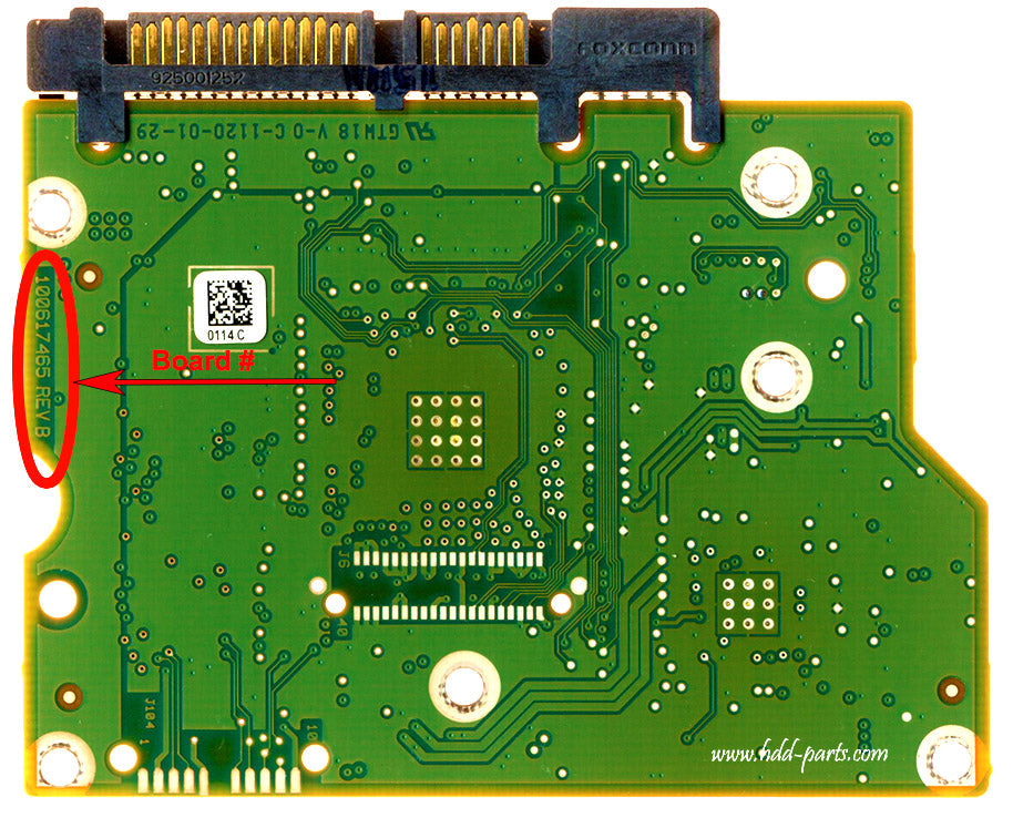 ST1500VM002   ST15OOVMOO2 100617465 REV B   hard drive circuit board + firmware transfer