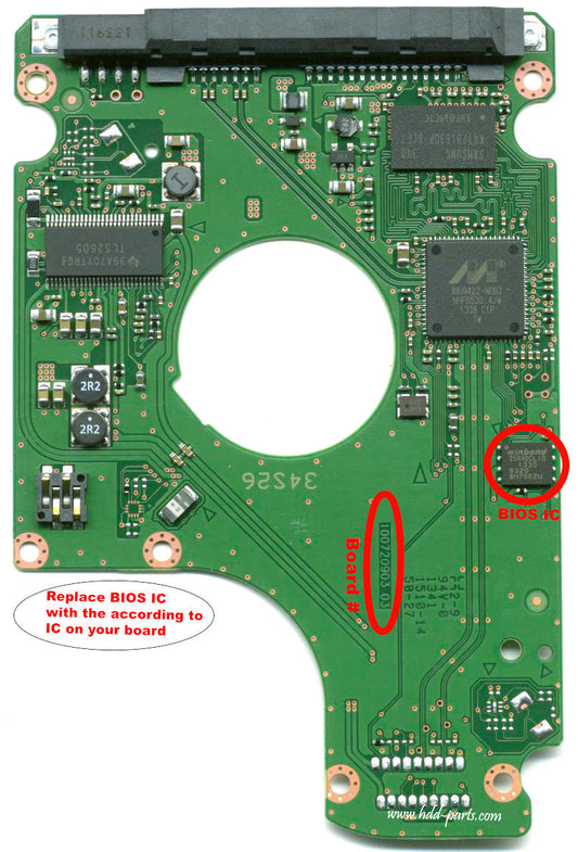 ST320LM001    100720903   hard drive circuit board + firmware transfer
