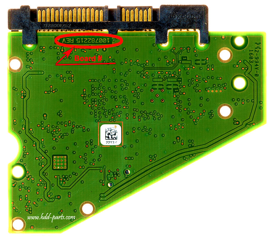 ST4000DM000   ST4000DMOOO 100782215 REV A   hard drive circuit board + firmware transfer