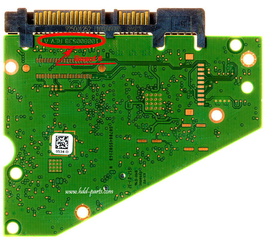 ST3000DM007   ST3OOODMOO7 100800538   hard drive circuit board + firmware transfer