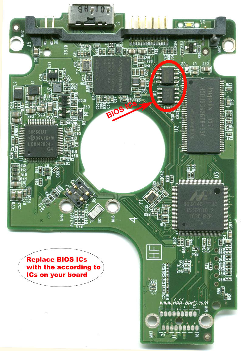 WD7500KMVW-11ZSMS0 2060-771737-000  WD7500KMVW  771737 hard drive circuit board + firmware transfer