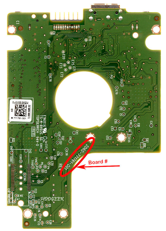 WD10TMVW-11ZSM84 2060-771761-001  WD10TMVW  771761 hard drive circuit board + firmware transfer