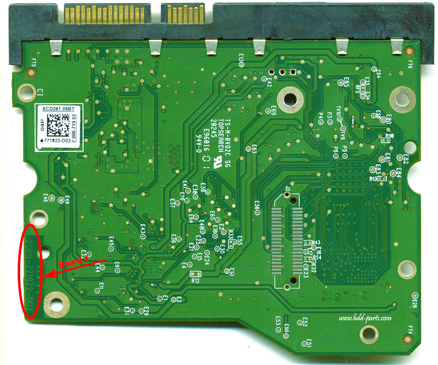 WD3000FYYZ-01UL1B0 2060-771822-002  WD3000FYYZ  771822 hard drive circuit board + firmware transfer