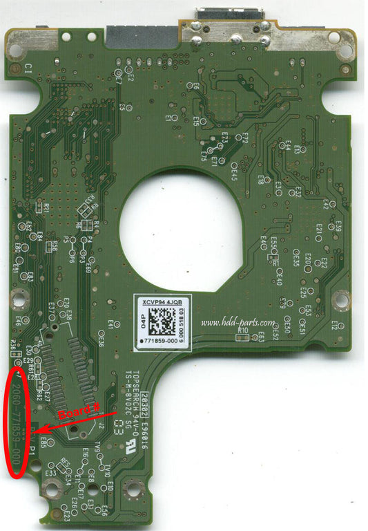 WD5000LMVW-11CKRS0 2060-771859-000  WD5000LMVW  771859 hard drive circuit board + firmware transfer