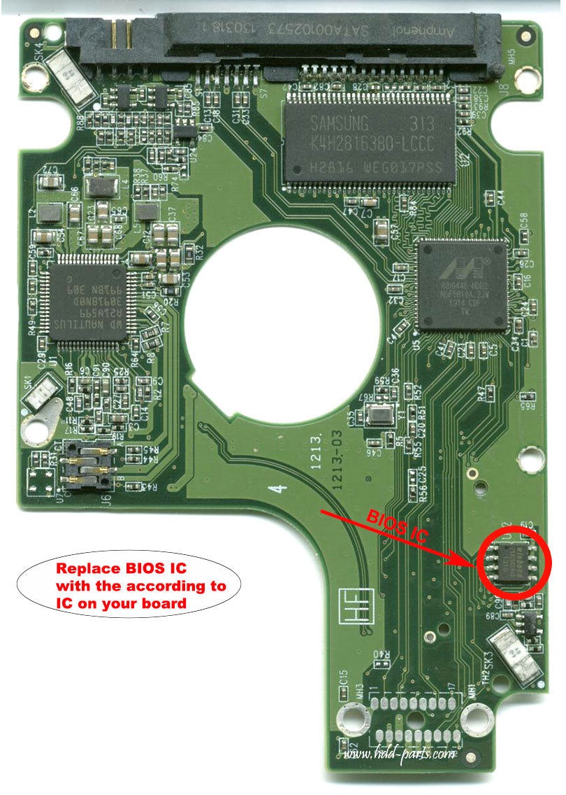 WD7500BPVX-60JC3T0 2060-771960-000  WD7500BPVX  771960 hard drive circuit board + firmware transfer