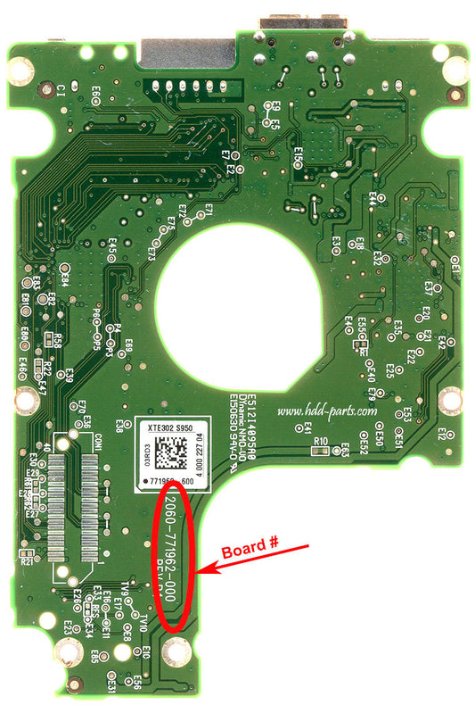 WD5000LMVW-11VEDS6 2060-771962-000  WD5000LMVW  771962 hard drive circuit board + firmware transfer