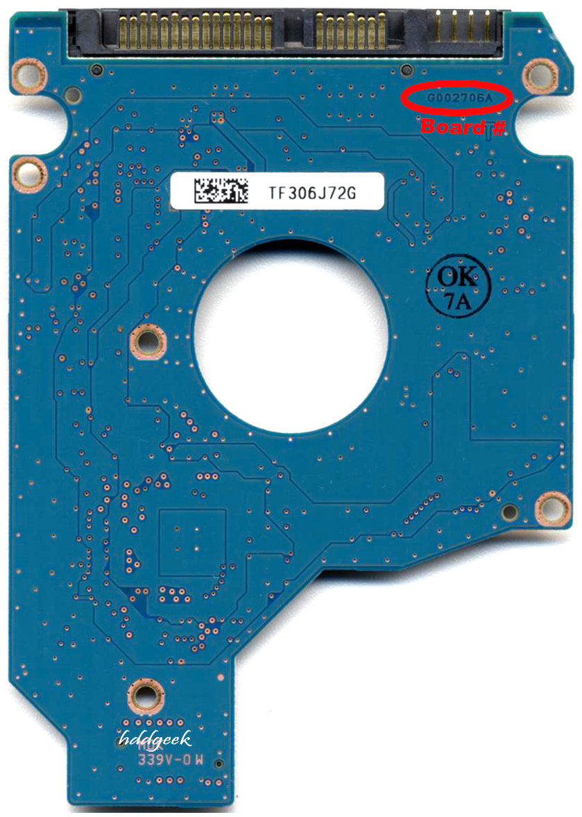 MK2565GSXN G002706A  HDD2J14 GOO2706A   hard drive circuit board + firmware transfer