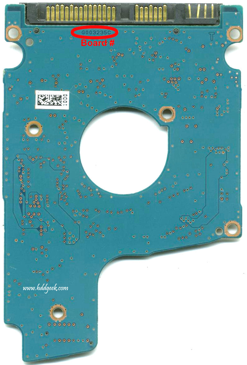 MQ01ABD075 G003235C   GOO3235C   hard drive circuit board + firmware transfer