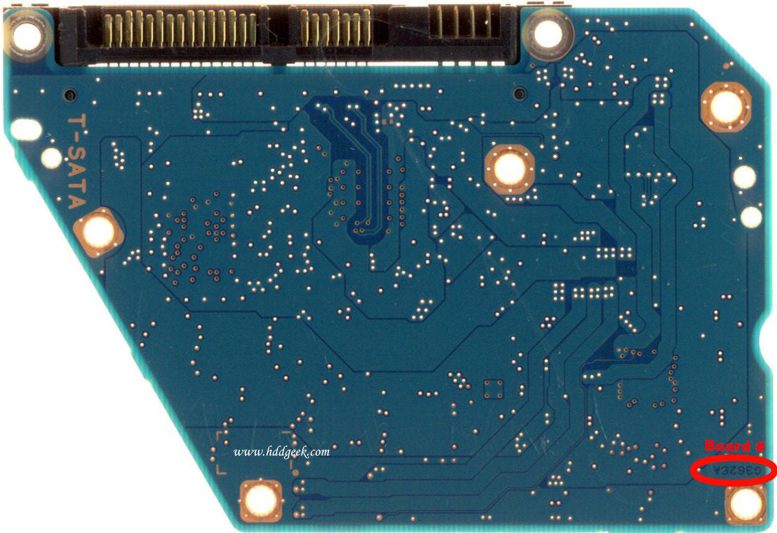 HDWE140 G3626A   G3626A   hard drive circuit board + firmware transfer