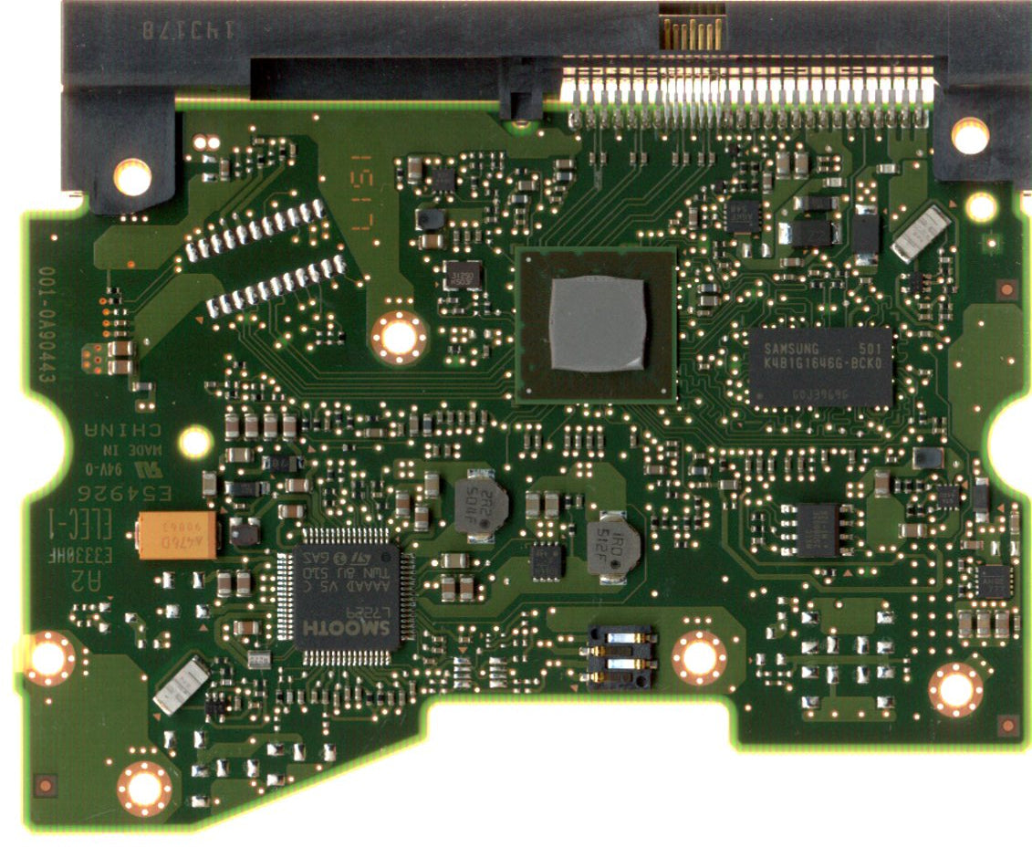 HUH728080ALE600 006-0A90443 OA90443 OJ35276 0J35276 0A90443 hard drive circuit board + firmware transfer