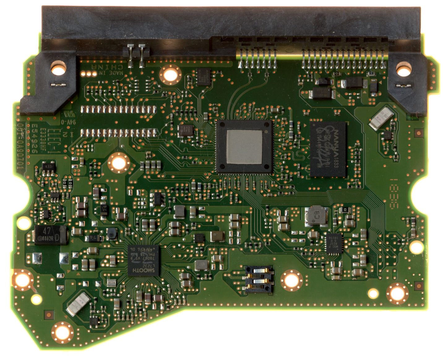 WD100EZAZ-11TDBA0 006-0A90701 OA90701 WD100EZAZ 0J50747 0A90701 hard drive circuit board + firmware transfer